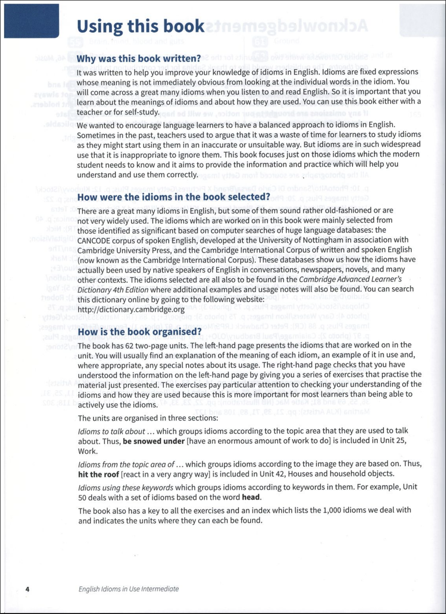 English Indioms In Use Intermediate Ebook [FREE] Download PDF