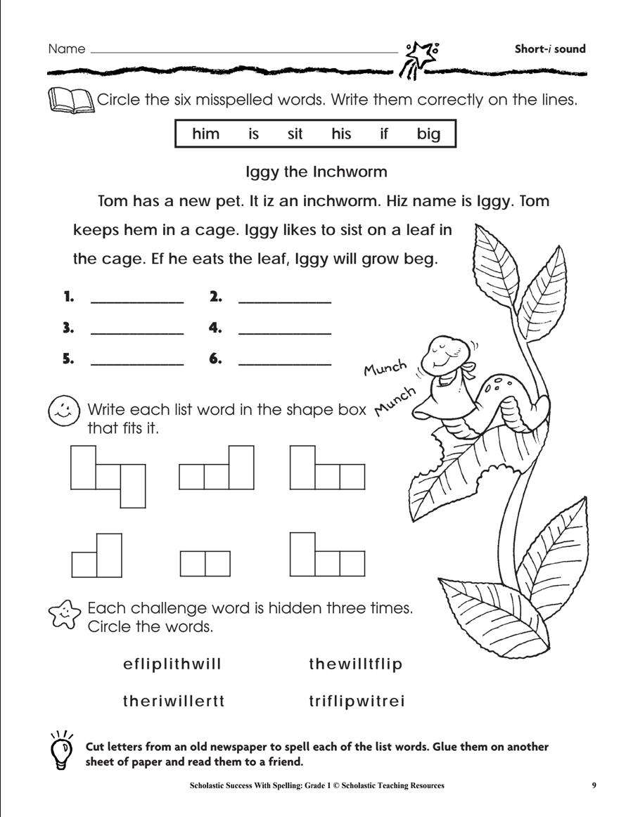 [FREE] Scholastic Success With Spelling Grade 1 Ebook Download PDF