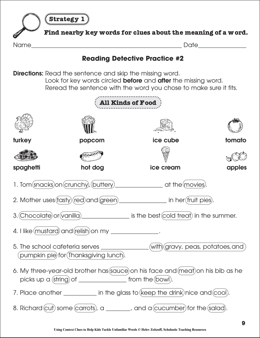 [FREE] Using Context Clues To Help Kids Tackle Unfamiliar Words Ebook Download PDF