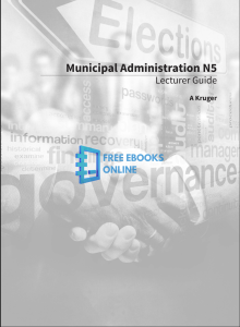 [FREE] N5 Municipal Administration Lecturer Guide Ebook Dowload PDF