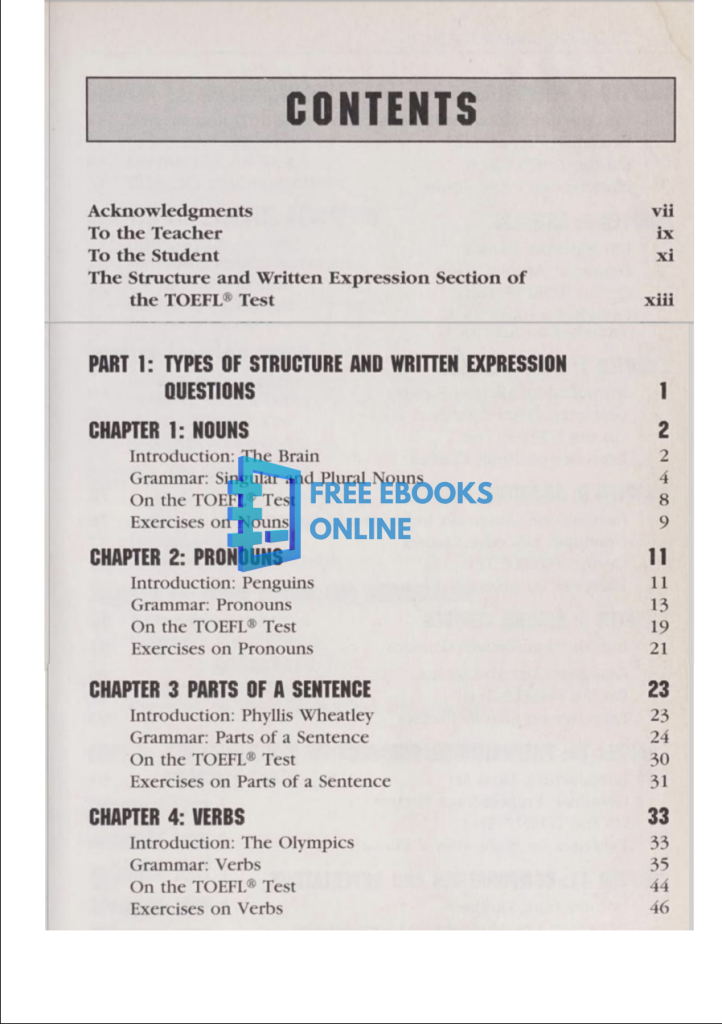 [FREE] TOEFL Grammar Flash Ebook Dowload PDF