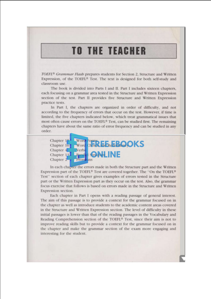 [FREE] TOEFL Grammar Flash Ebook Dowload PDF