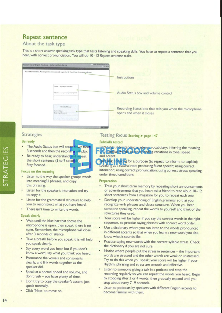 [FREE] PTE Academic Practice Tests Plus Ebook Download PDF