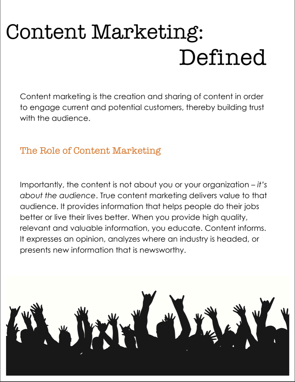 [FREE] The Beginner’s Guide To Content Marketing Ebook Download PDF