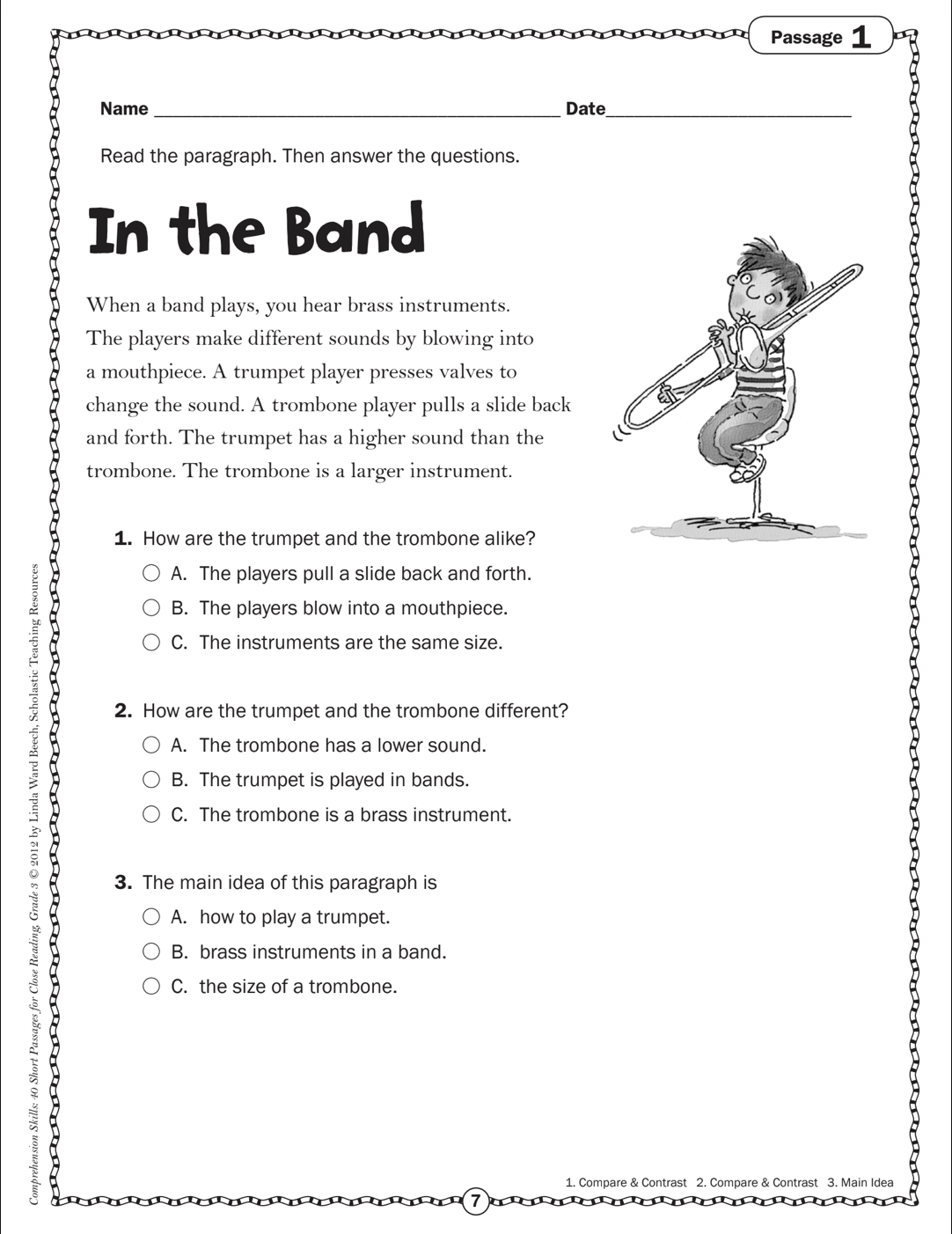 Comprehension Skills Grade 3 Ebook [FREE] Download PDF