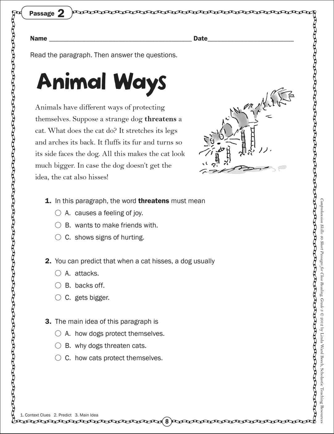 Comprehension Skills Grade 3 Ebook [FREE] Download PDF