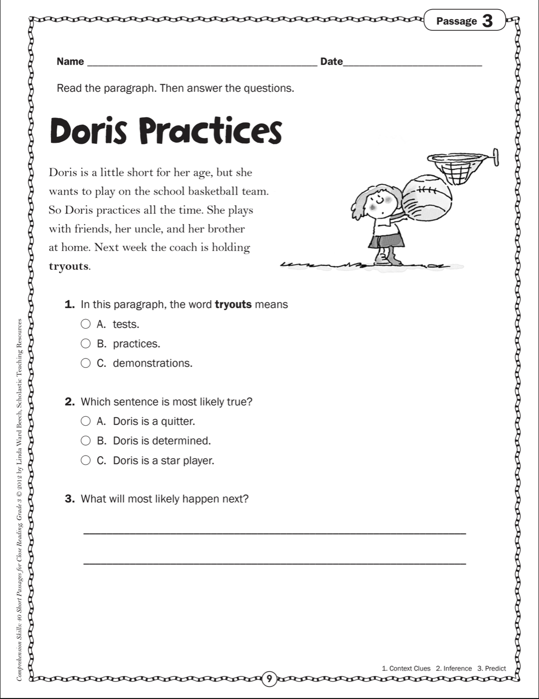 Comprehension Skills Grade 3 Ebook [FREE] Download PDF