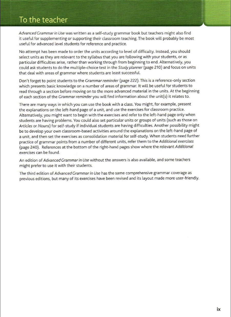 [FREE] Advanced Grammar In Use Third Edition Ebook Download PDF