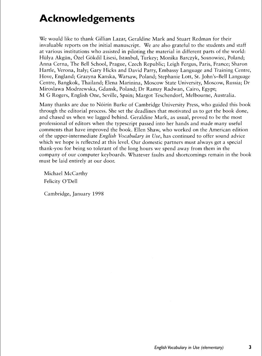 [FREE] English Vocabulary In Use Elementary Ebook Download PDF