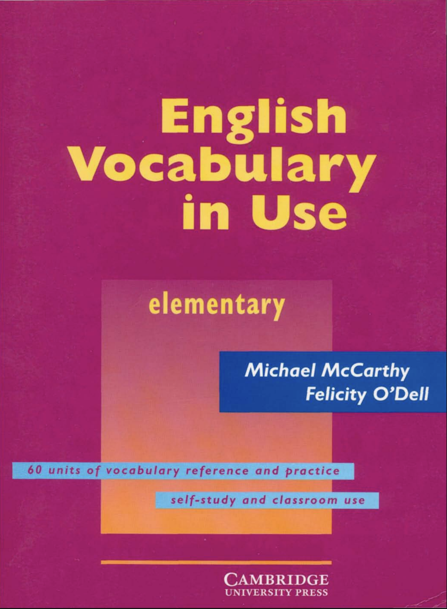 [FREE] English Vocabulary In Use Elementary Ebook Download PDF