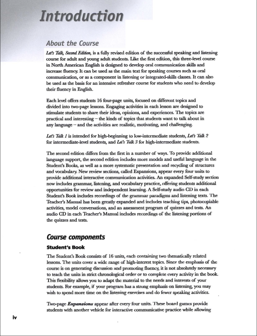 [FREE] Let’s Talk 3 Teacher’s Manual Ebook Download PDF – Second Edition
