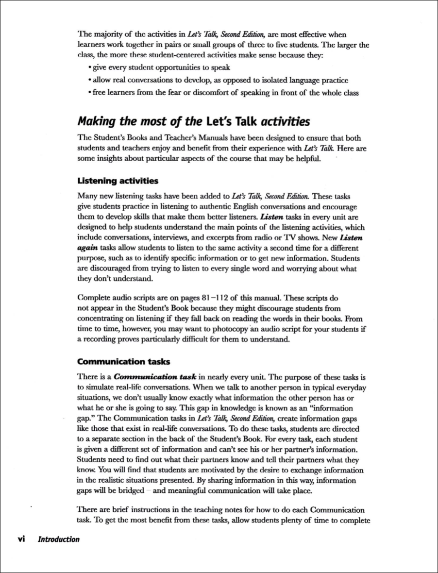 [FREE] Let’s Talk 3 Teacher’s Manual Ebook Download PDF – Second Edition
