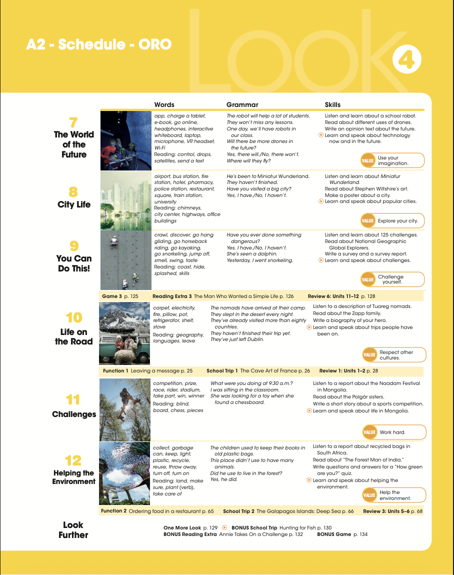 Look 4 Ebook [FREE] Download PDF – National Geographic Learning